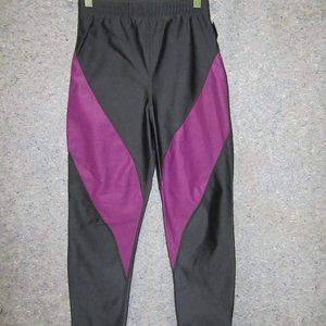 Black & Purple Hot Chillys Joggers